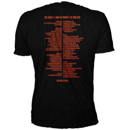 Larks in Transit 2018-19 UK tour t-shirt (Option 2)